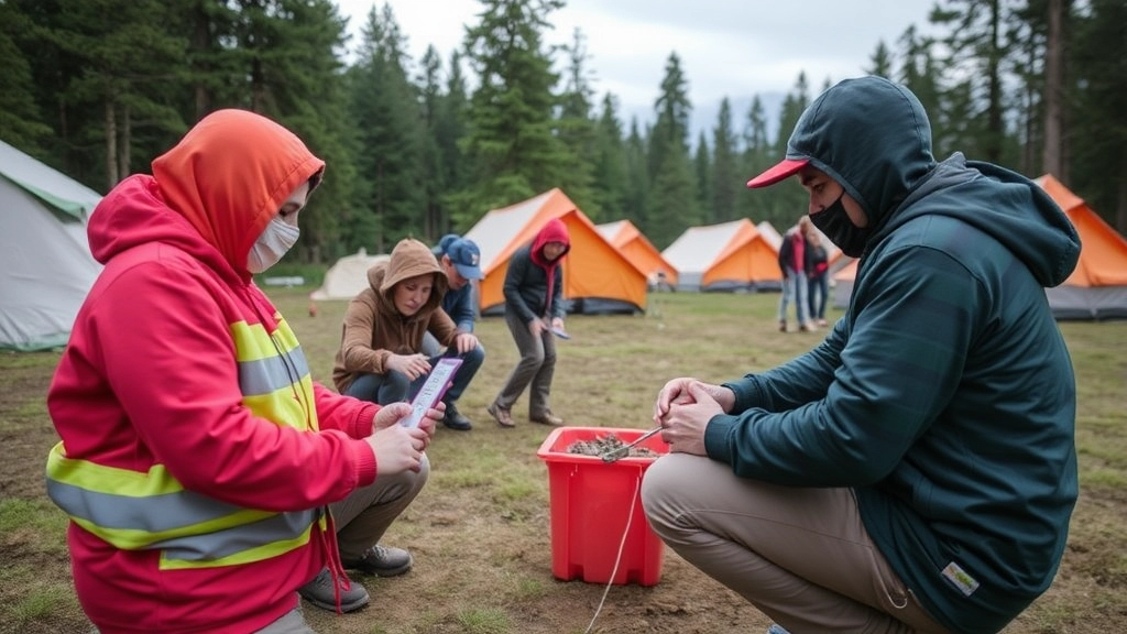 Safety and Health Measures at Camps