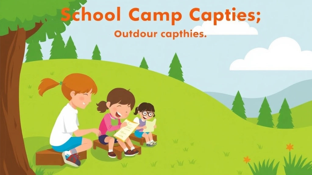 School Camp Captions: Combining Learning with Outdoor Fun