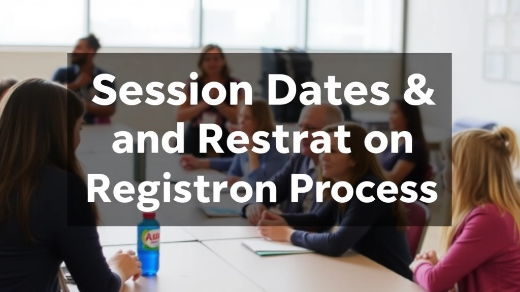 Session Dates and Registration Process