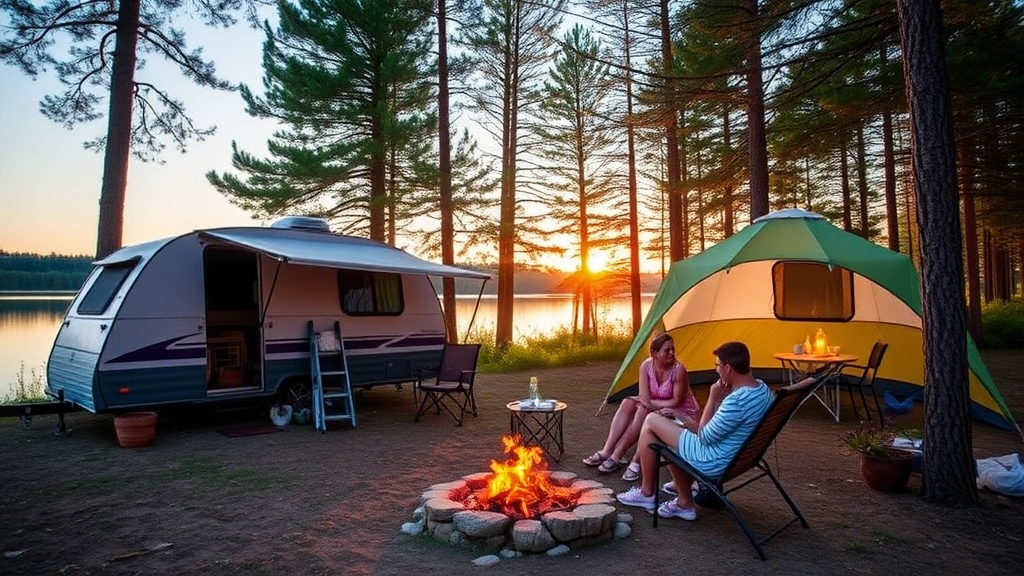 Sharing Your Summer Camping Images on Social Media