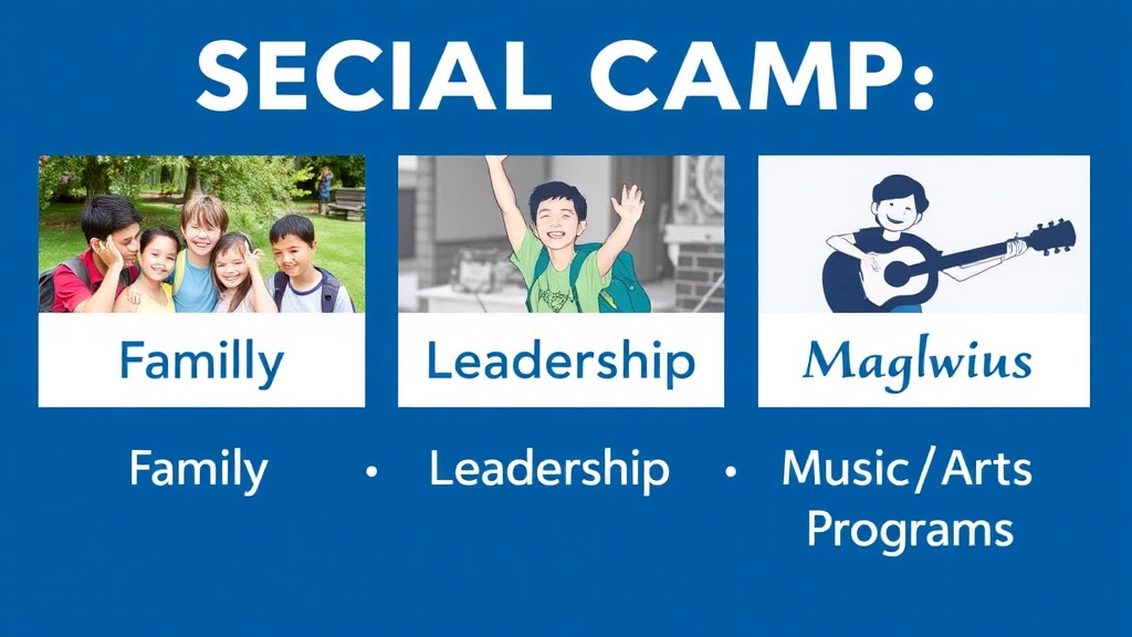 Special Camps: Family, Leadership, and Music/Arts Programs