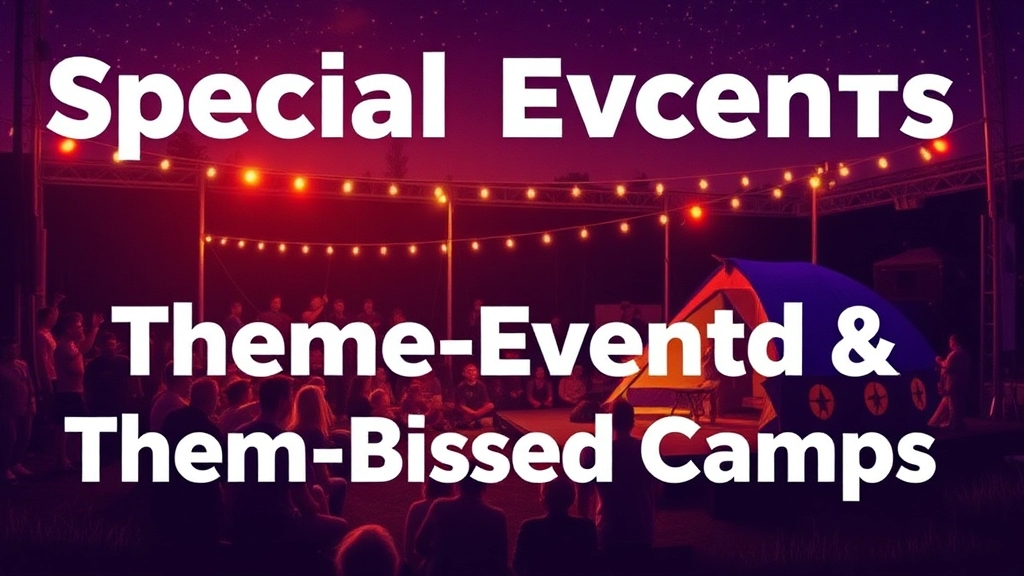 Special Events and Theme-Based Camps