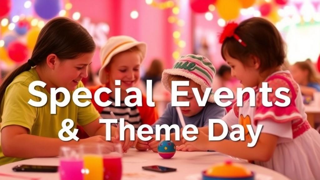 Special Events and Theme Days