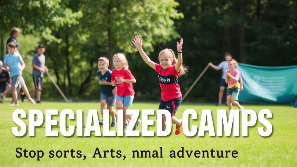 Specialized Camps: Sports, Arts, and Adventure Programs