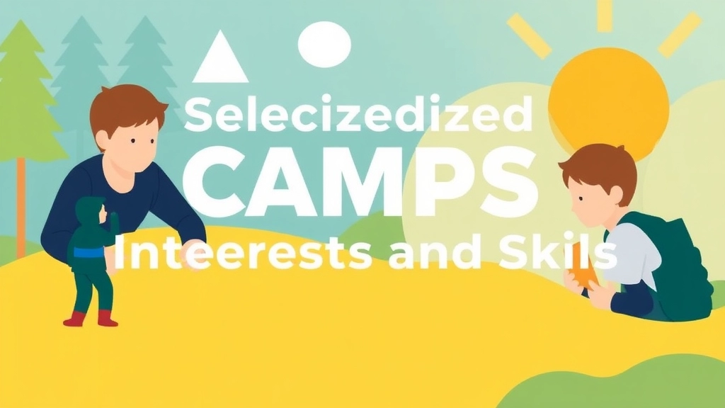 Specialized Camps for Unique Interests and Skills