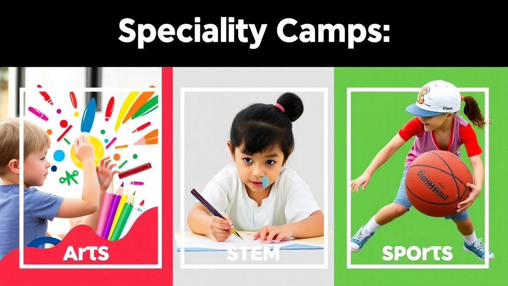 Specialty Camps: Arts, STEM, and Sports