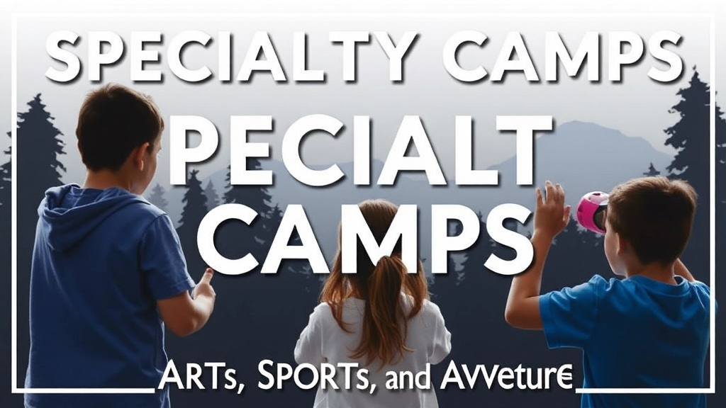 Specialty Camps: Arts, Sports, and Adventure Programs