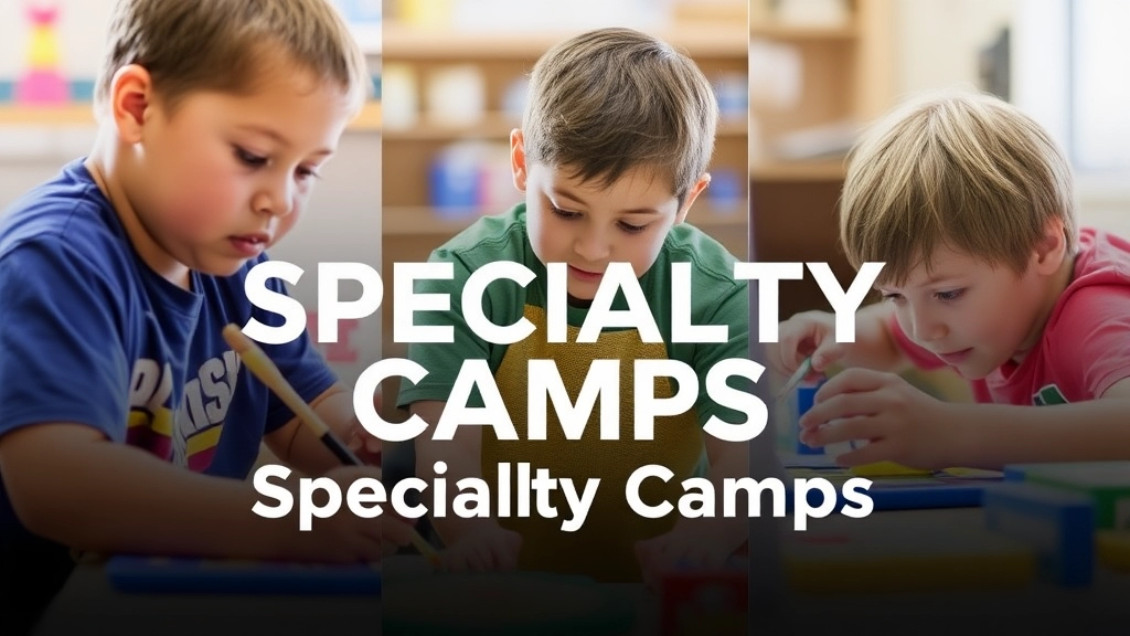 Specialty Camps: Arts, Sports, and STEM