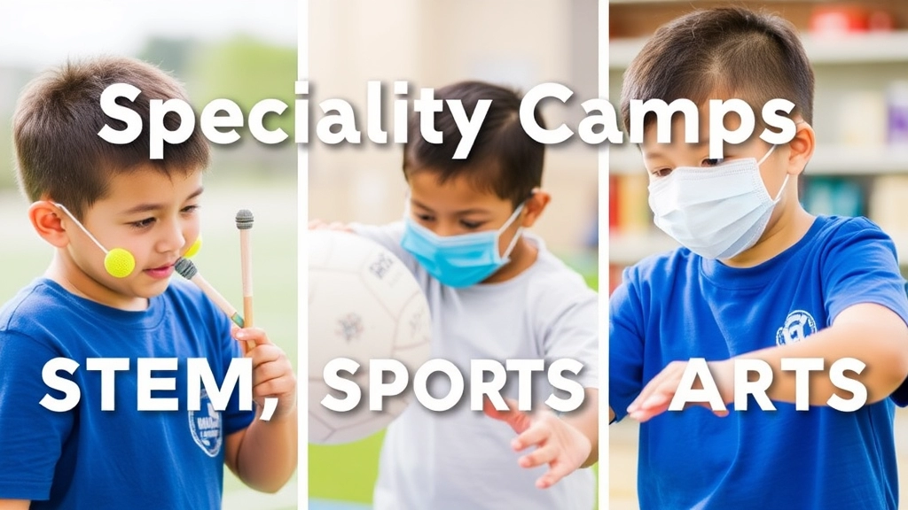 Specialty Camps: STEM, Sports, and Arts