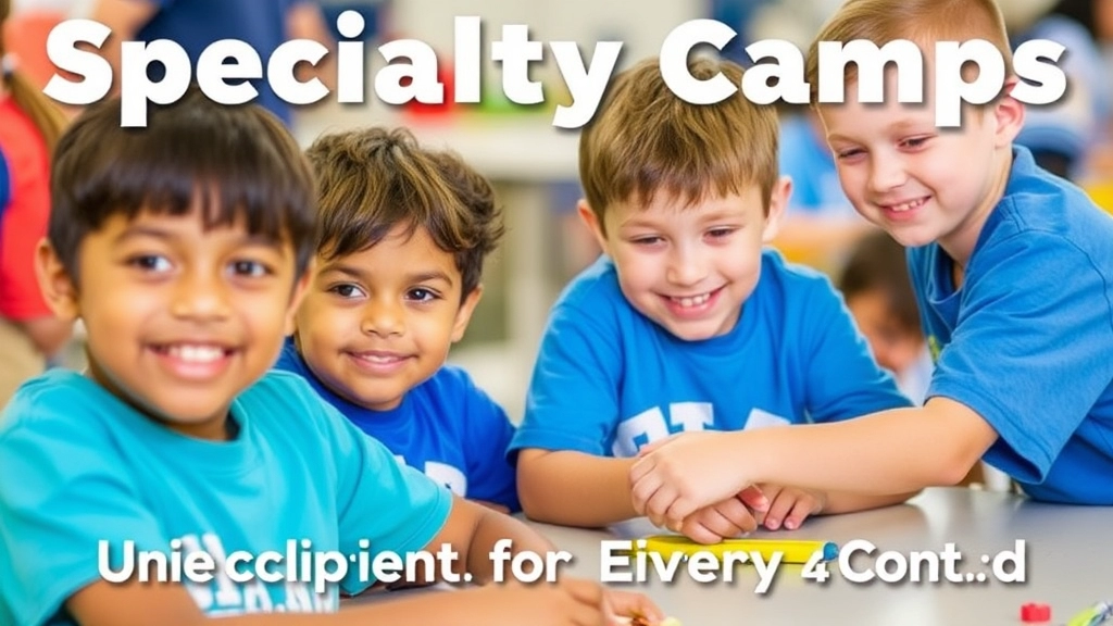 Specialty Camps: Unique Experiences for Every Child