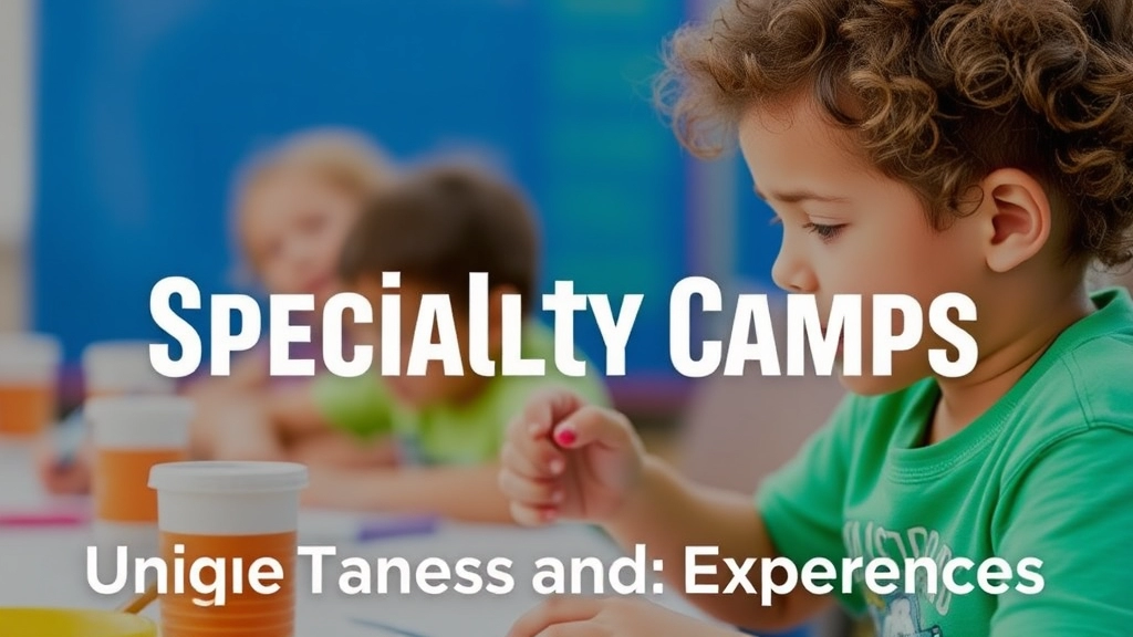 Specialty Camps: Unique Themes and Experiences