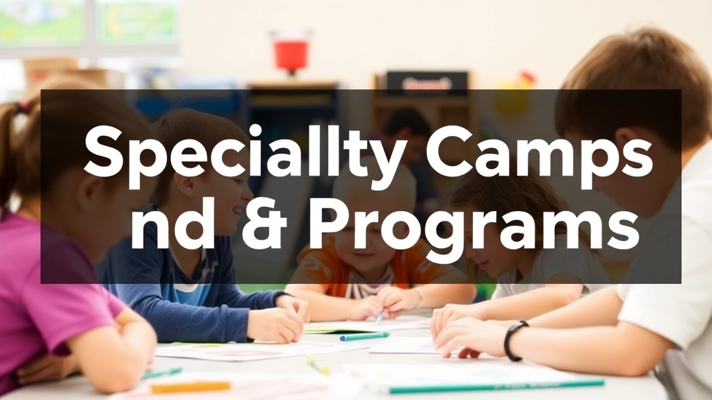 Specialty Camps and Programs