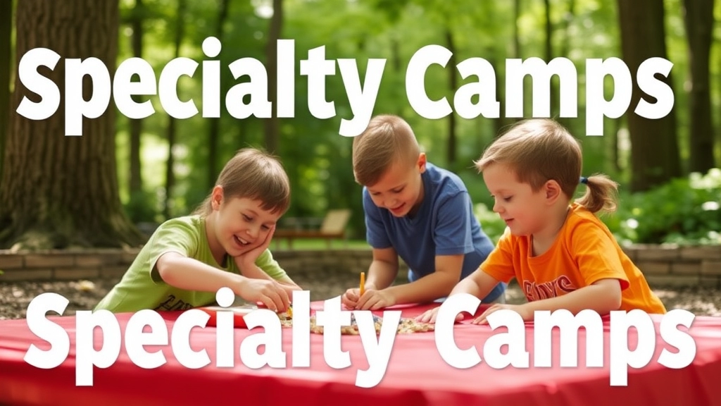 Specialty Camps and Their Focus Areas