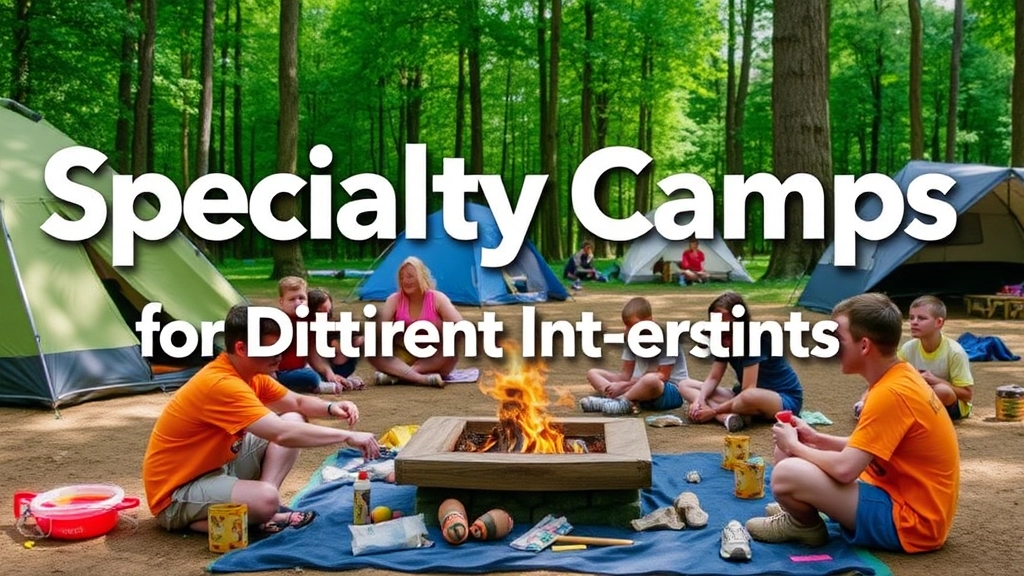 Specialty Camps for Different Interests