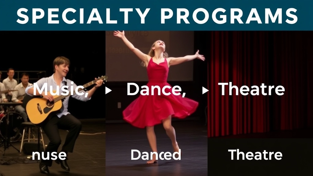 Specialty Programs: Music, Dance, and Theatre