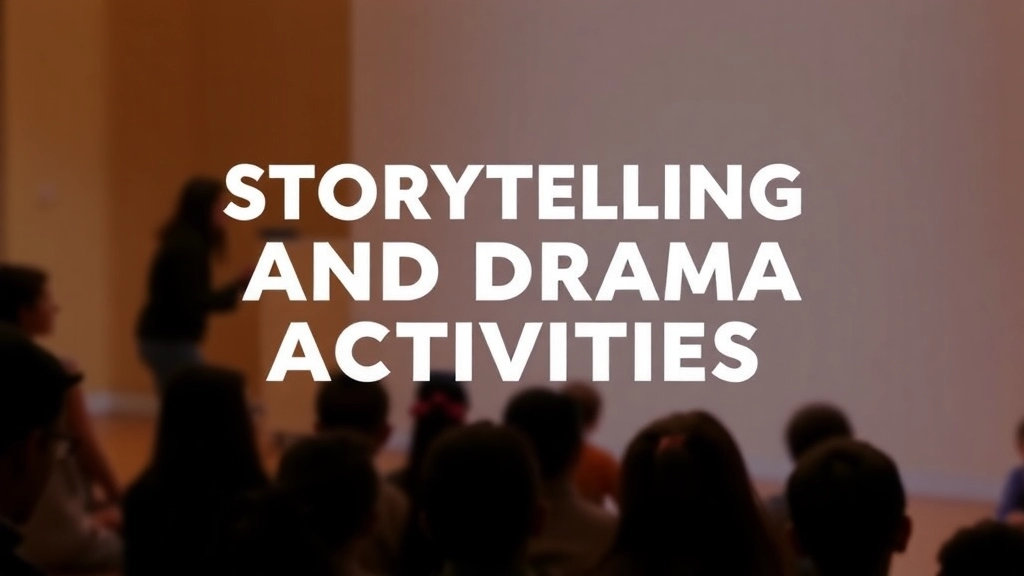 Storytelling and Drama Activities