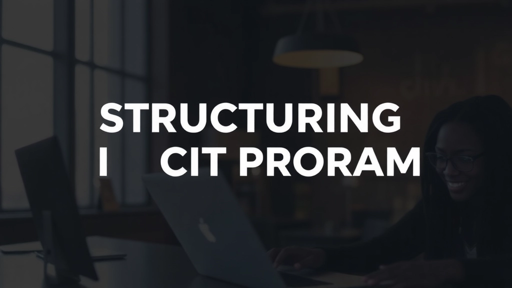 Structuring Your CIT Program