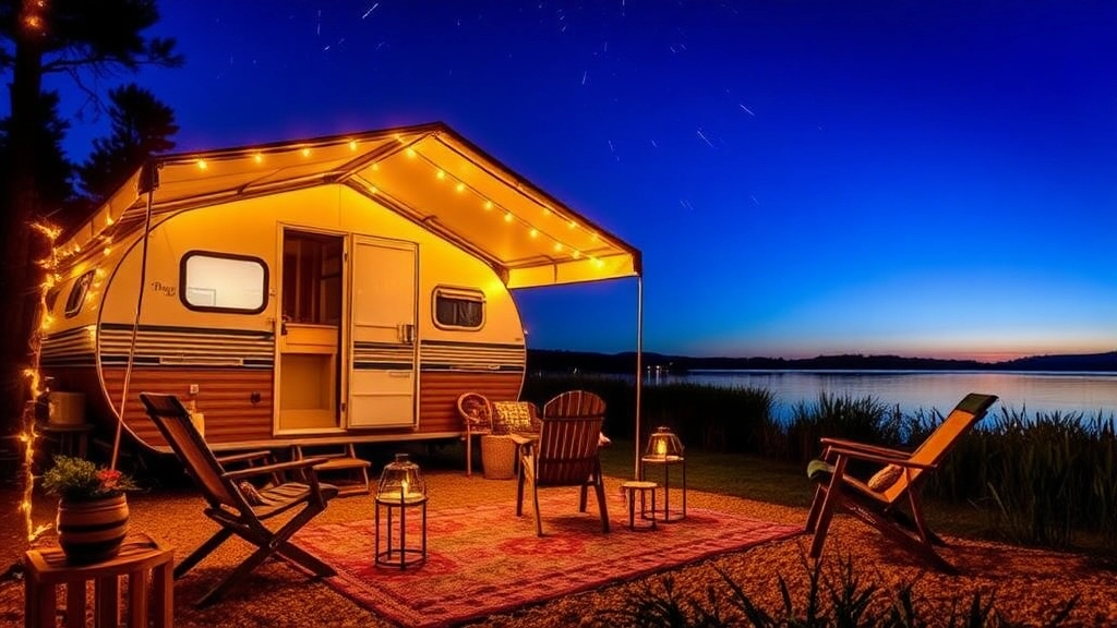 Stylish Options for Lakeside or Beach Camping