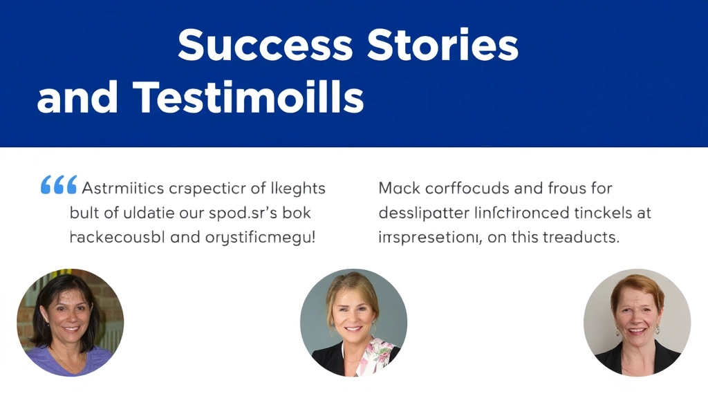 Success Stories and Testimonials