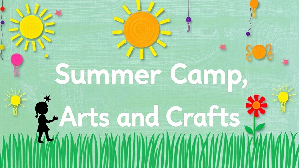 Summer Camp: Creative Arts and Crafts Ideas