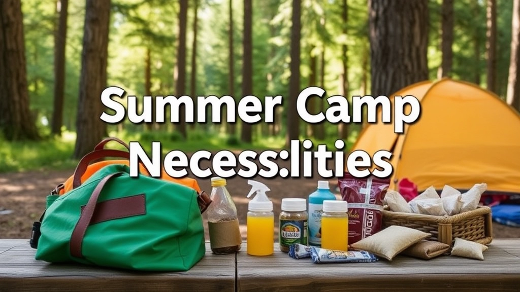 Essential Summer Camp Packing List: Must-Have Items