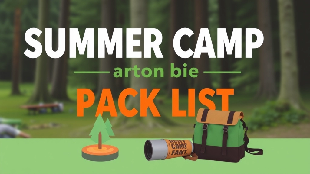 Ultimate Summer Camp Pack List: Essentials for Every Camper