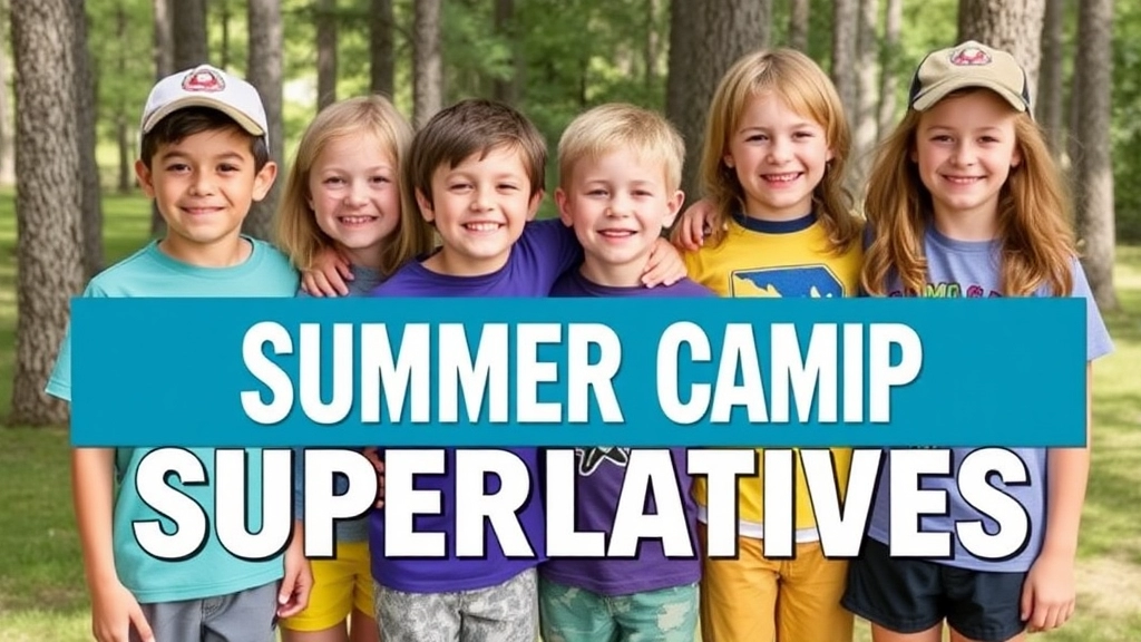 Summer Camp Superlatives: Fun Award Ideas