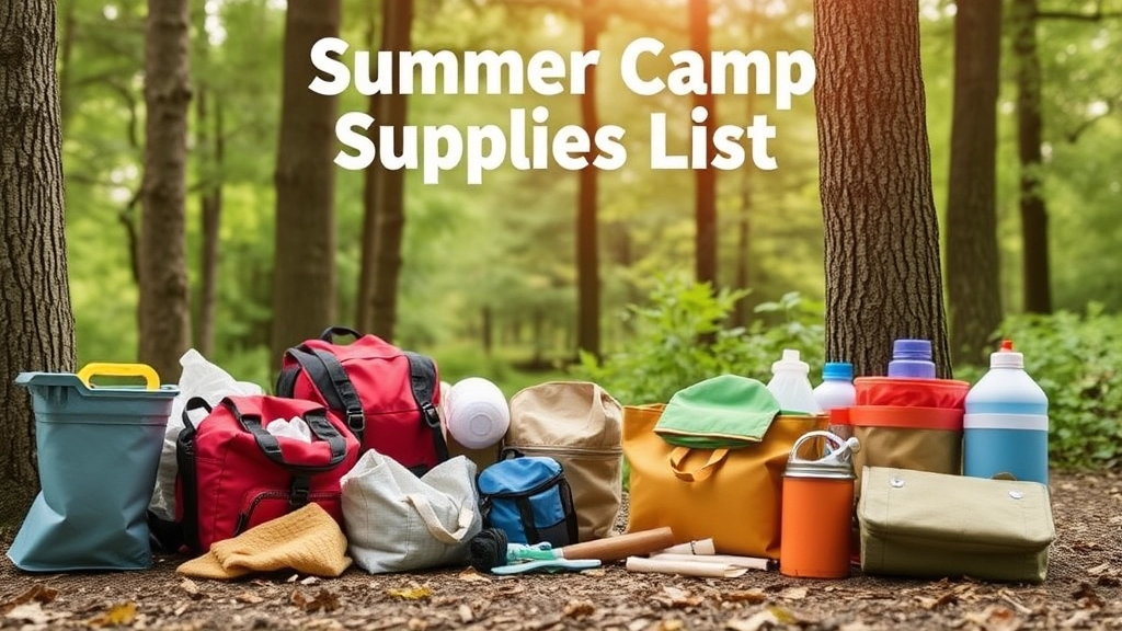 Comprehensive Summer Camp Supplies List: Essential Packing Guide