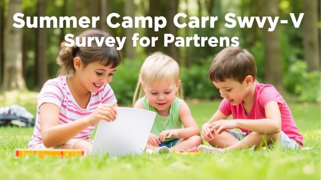 Essential Tips for Creating a Summer Camp Survey for Parents