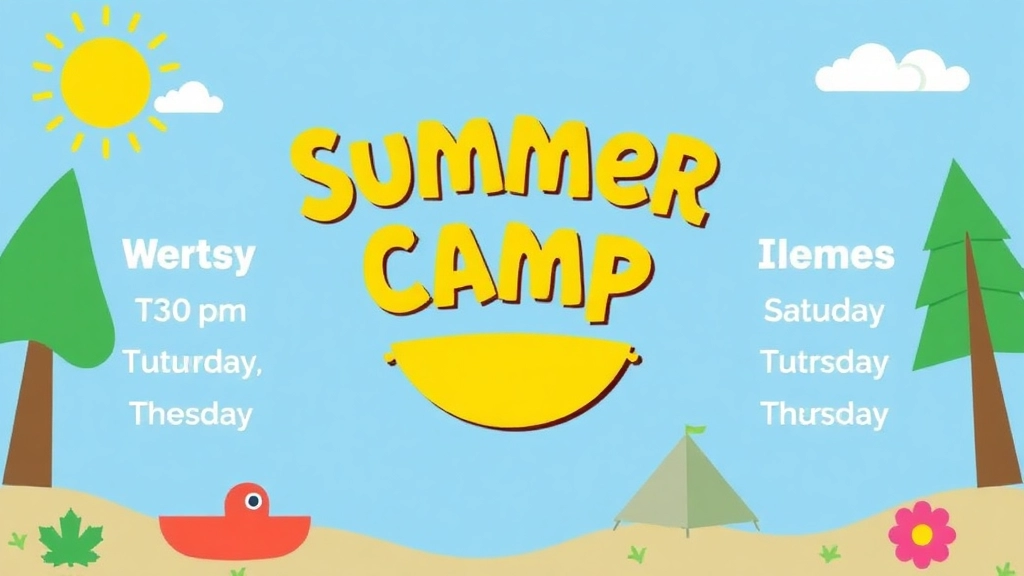 Summer Camp Weekly Themes for Endless Fun