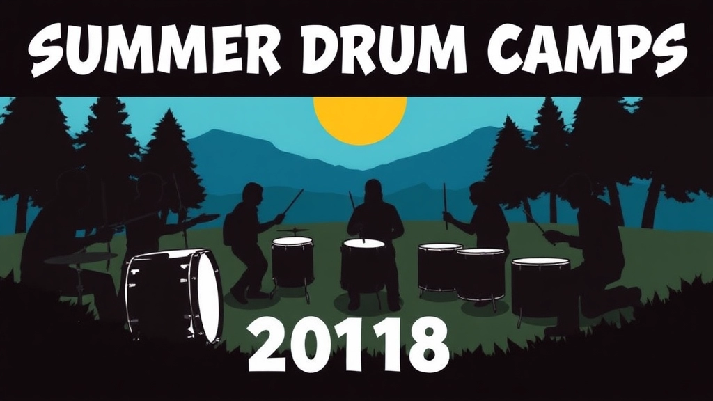 Top Summer Drum Camps for Aspiring Drummers in 2024