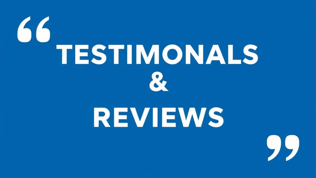 Testimonials and Reviews