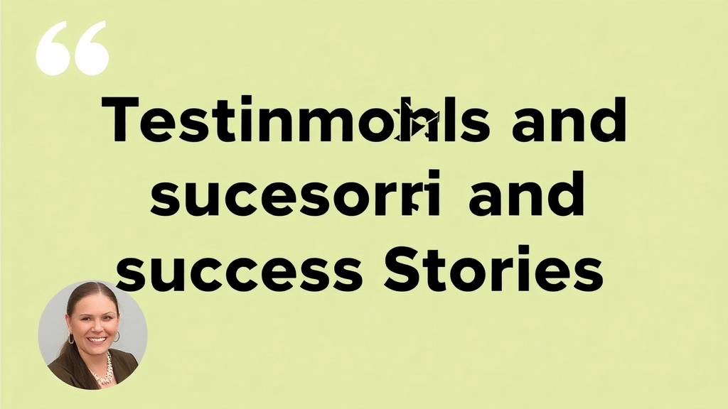 Testimonials and Success Stories