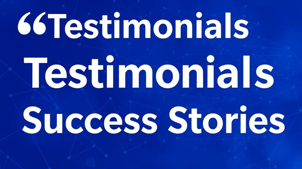 Testimonials and Success Stories