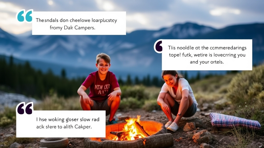 Testimonials from Campers