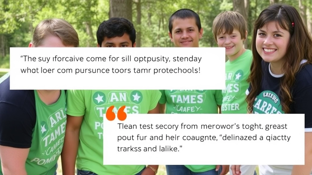 Testimonials from Past Summer Camp Volunteers