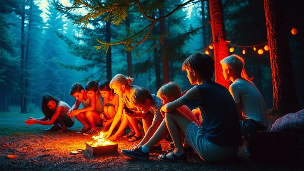 The Social Dynamics of 80s Summer Camps