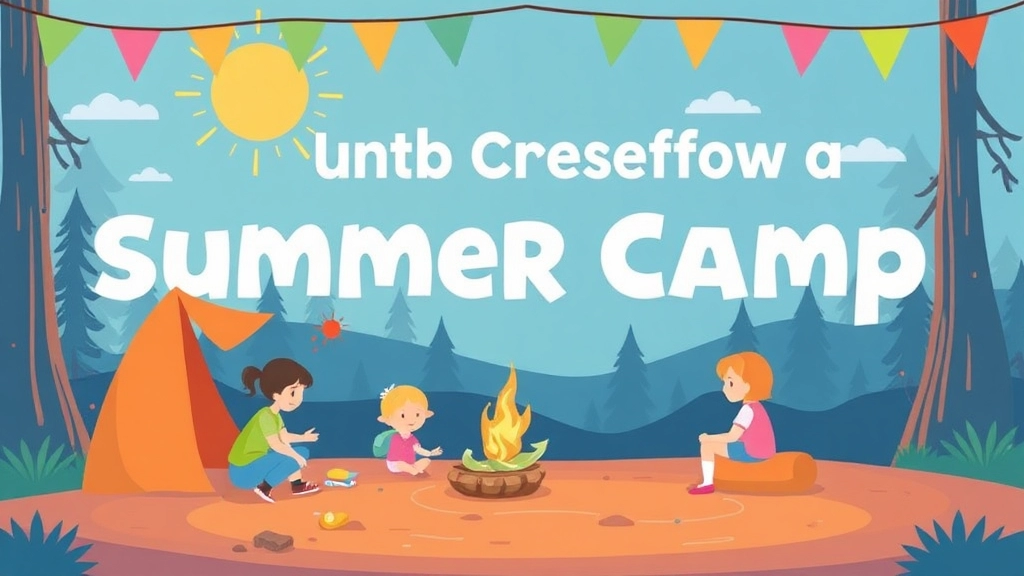 Tips for Creating a Digital Summer Camp Banner