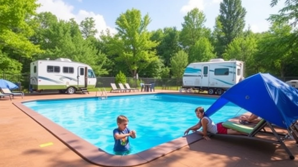 Tips for First-Time Campers Using the Pool