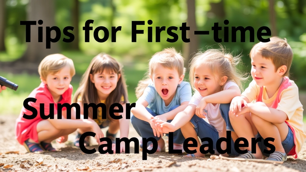 Tips for First-Time Summer Camp Leaders