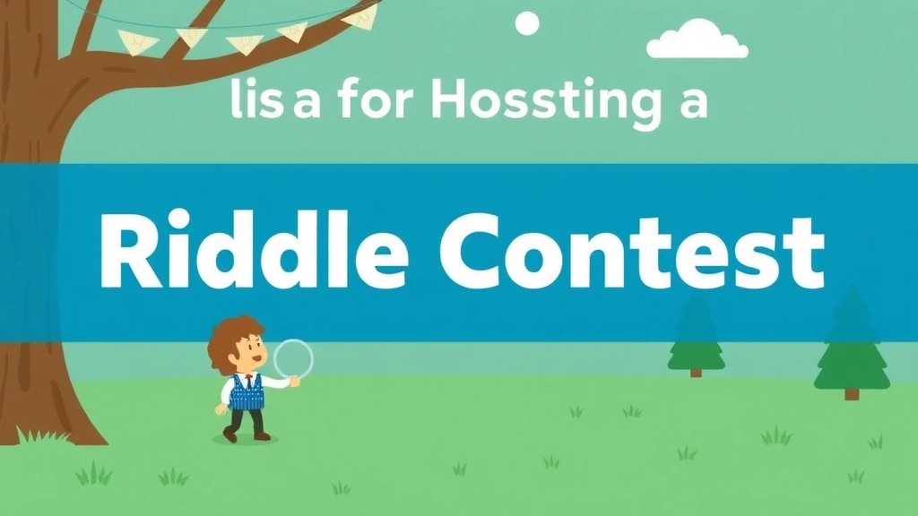 Tips for Hosting a Riddle Contest at Camp