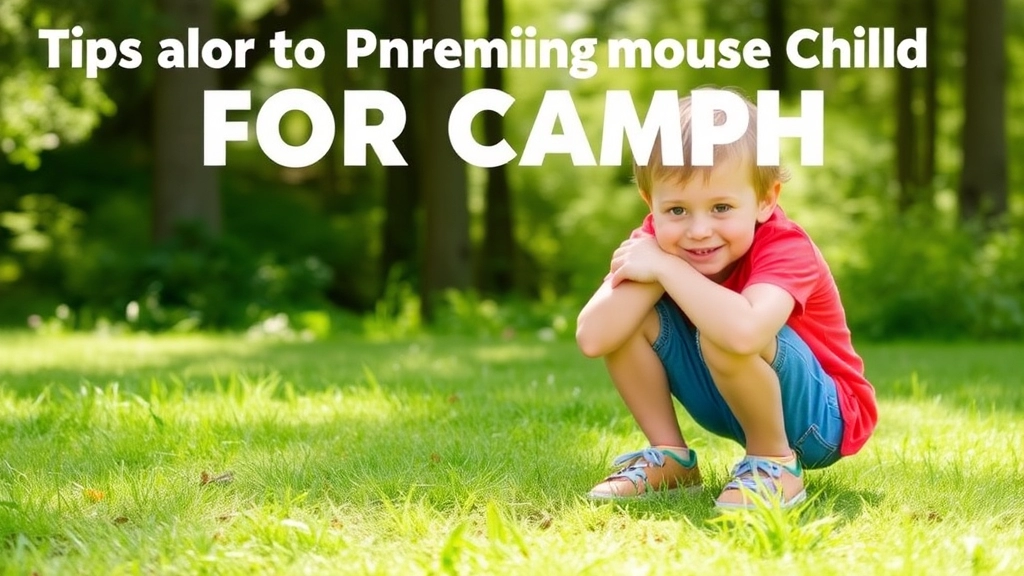 Tips for Preparing Your Child for Camp