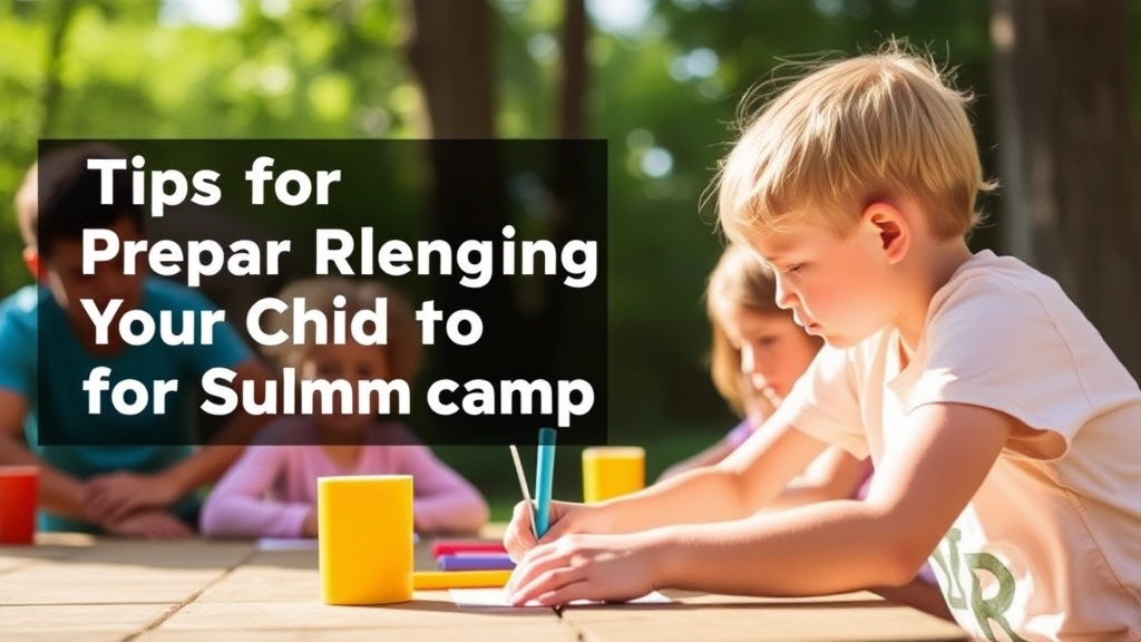 Tips for Preparing Your Child for Summer Camp