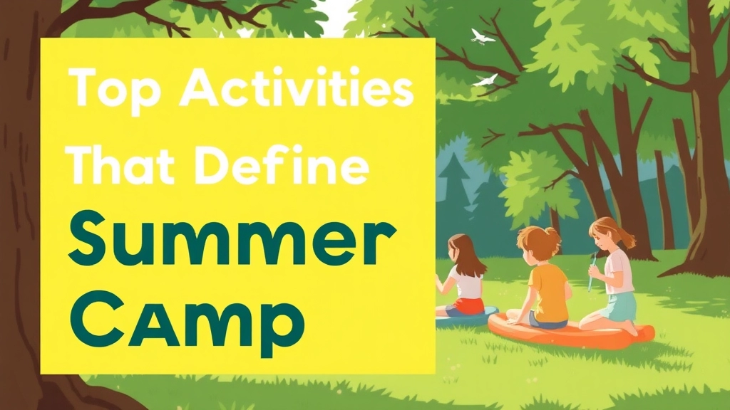 Top Activities That Define Summer Camp Vibes