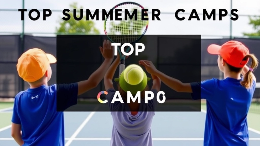 Top Summer Tennis Camps in the USA