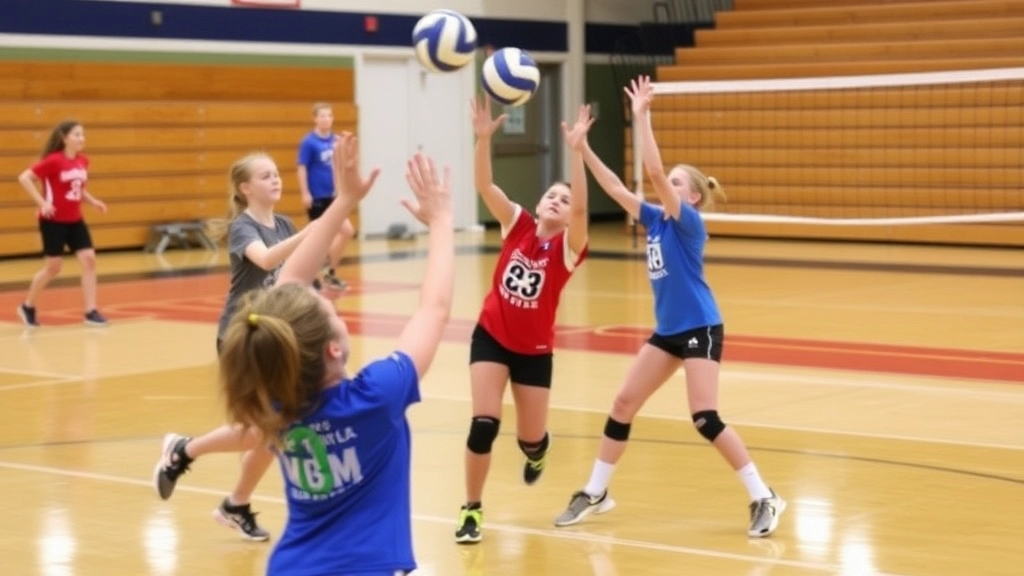 Top Volleyball Camps for Different Age Groups