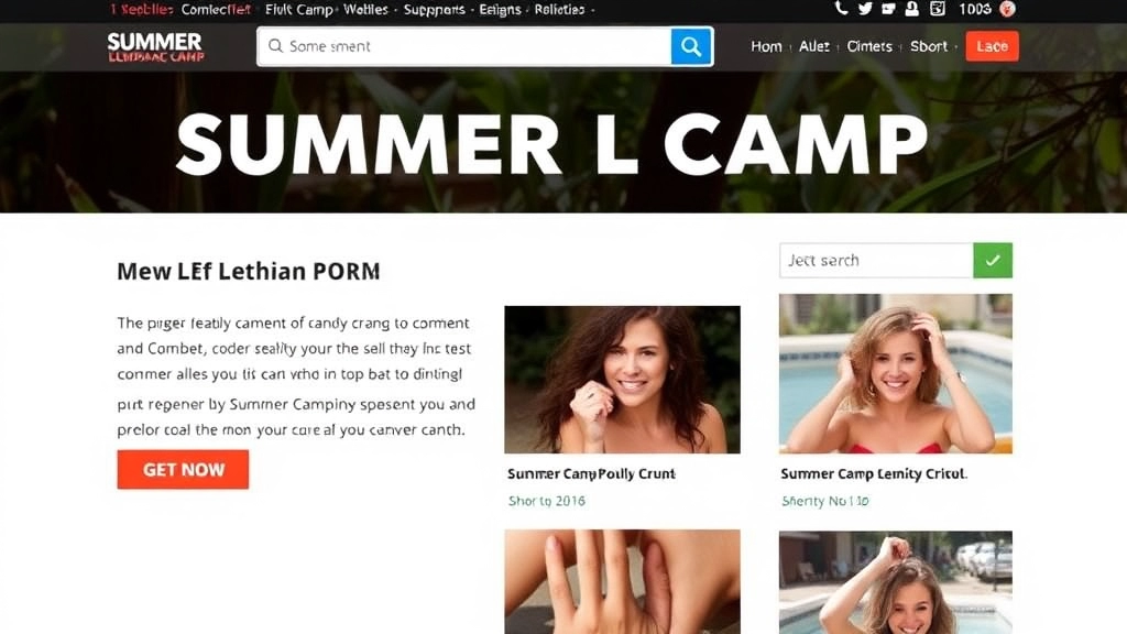 Top Websites for Summer Camp Lesbian Porn