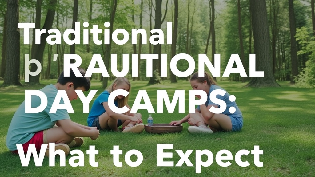 Traditional Day Camps: What to Expect