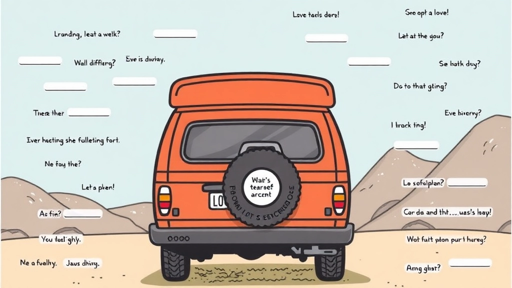 Travel-Friendly Mad Libs for Road Trips to Camp