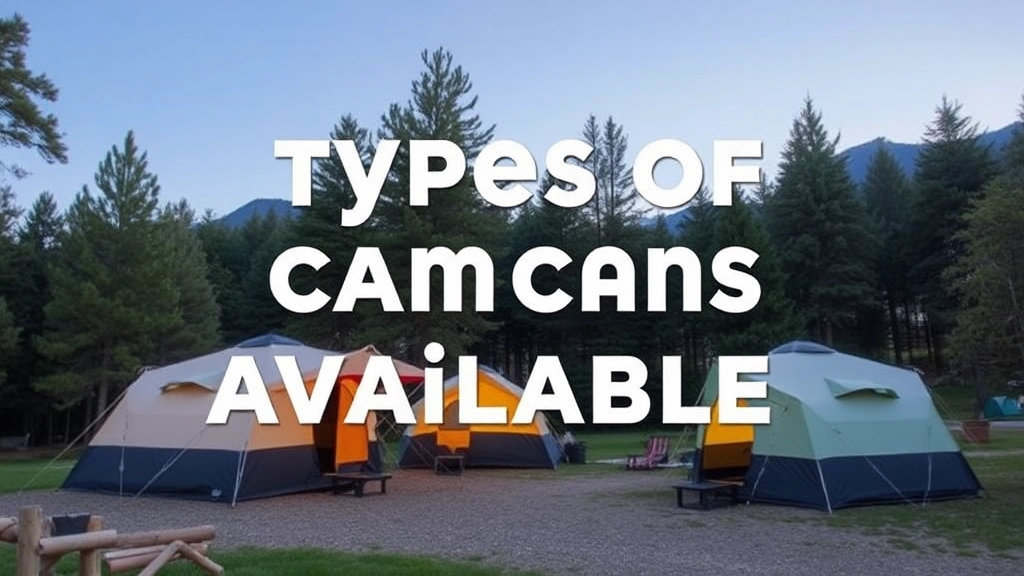 Types of Camps Available